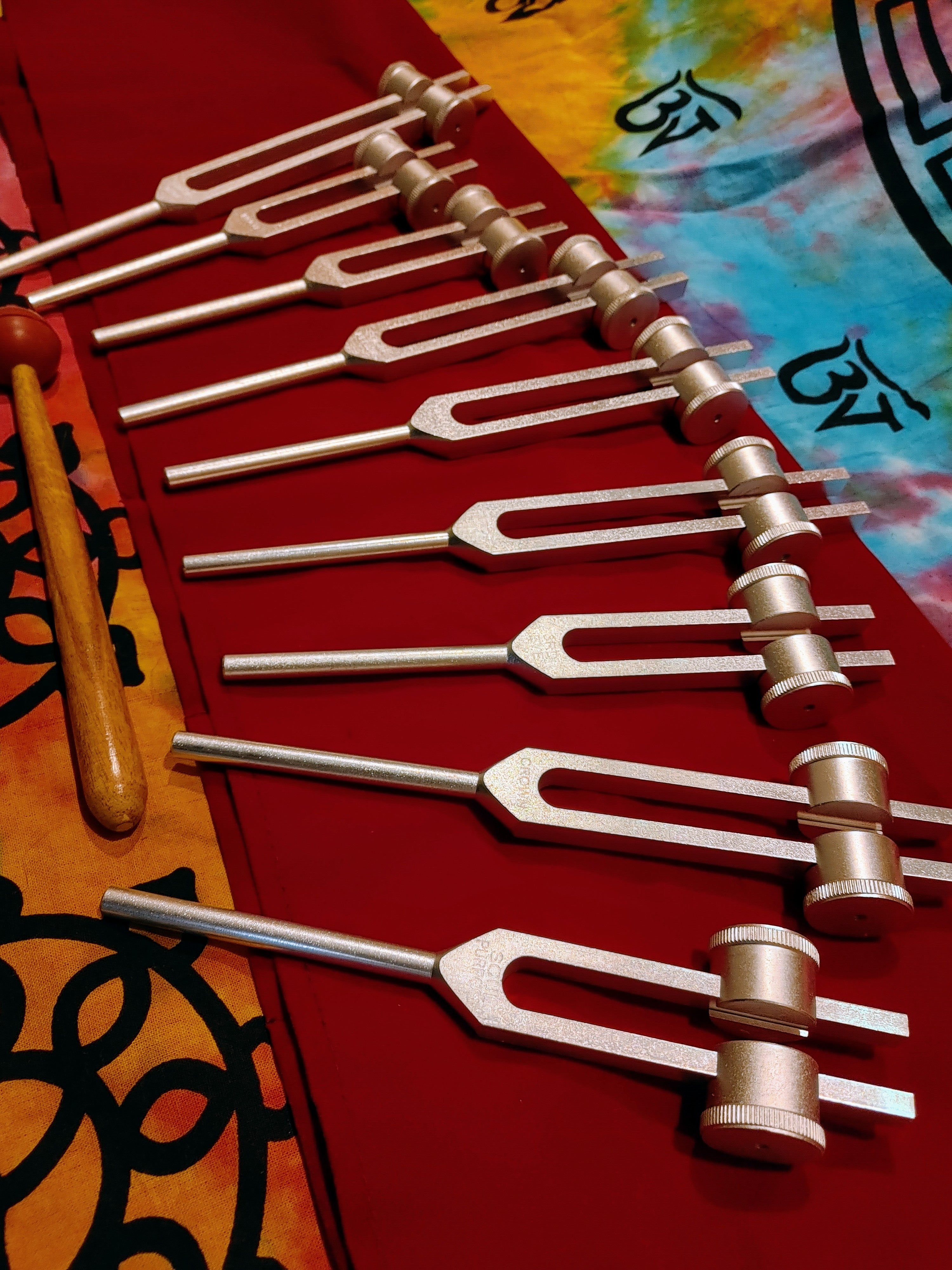 Tuning Forks (Chakra Series, Weighted)