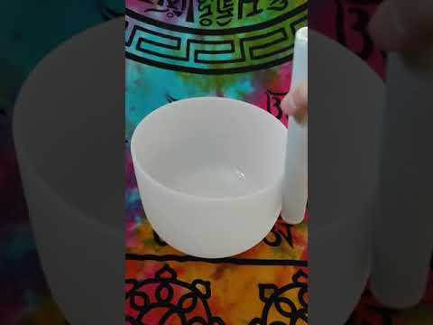 Crystal Singing Bowls - 8 Inches
