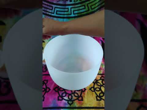 Crystal Singing Bowls - 10 Inches